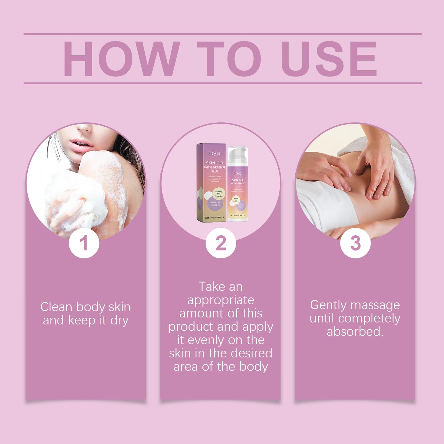 Hoygi Skin Care Gel Body Care Gel Skin Repair For All Skin Types Gentle And Refreshing