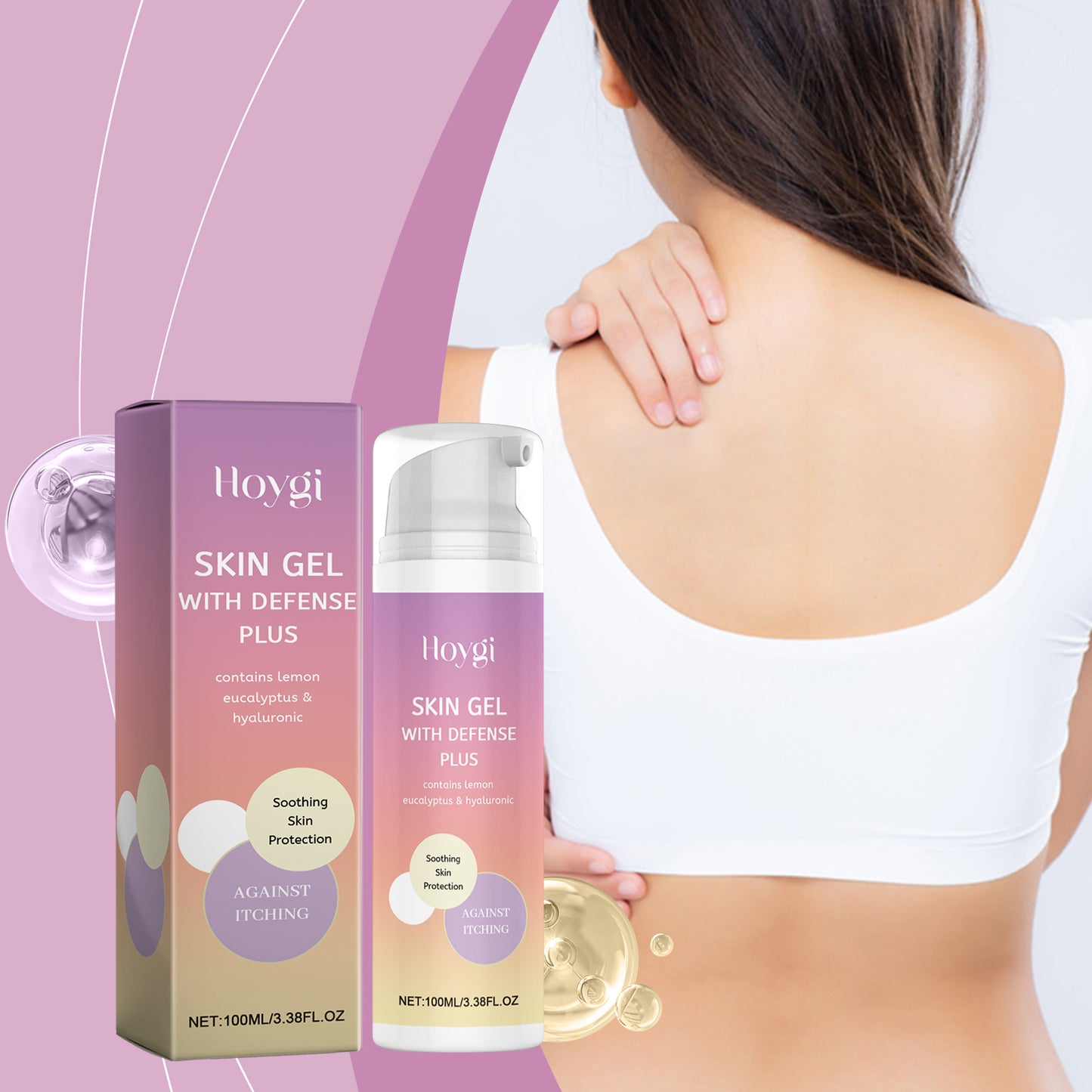 Hoygi Skin Care Gel Body Care Gel Skin Repair For All Skin Types Gentle And Refreshing