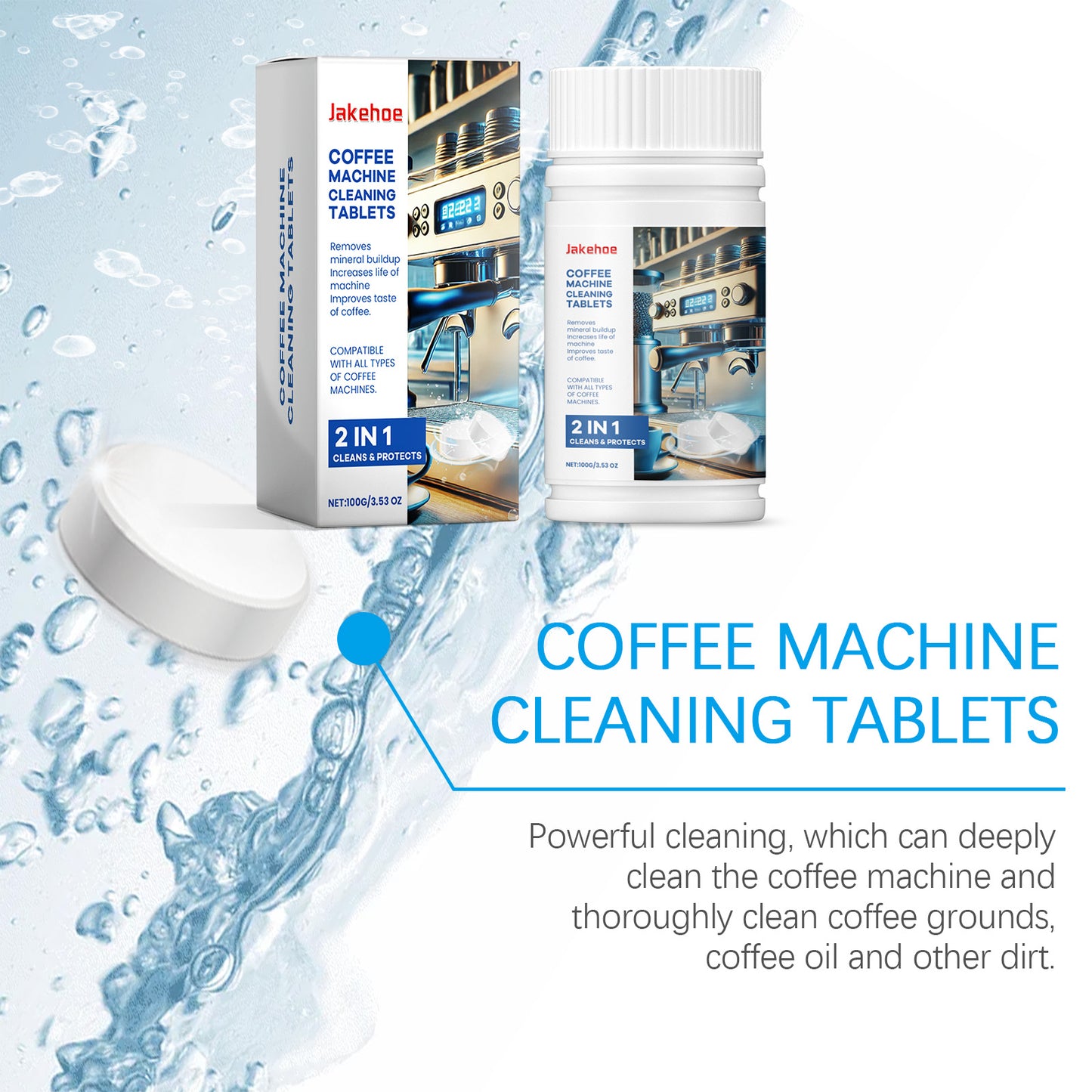 Coffee Machine Cleaning Sheet, Coffee Machine Stain And Scale Cleaning And Renovation Special Cleaning Sheet