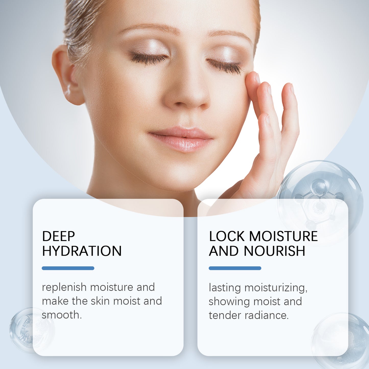 Hoygi Hydrating Facial Mask, With Hyaluronic Acid Nourishes Skin, Firming, Hydrating, Hydrating And Brightening Care Mask