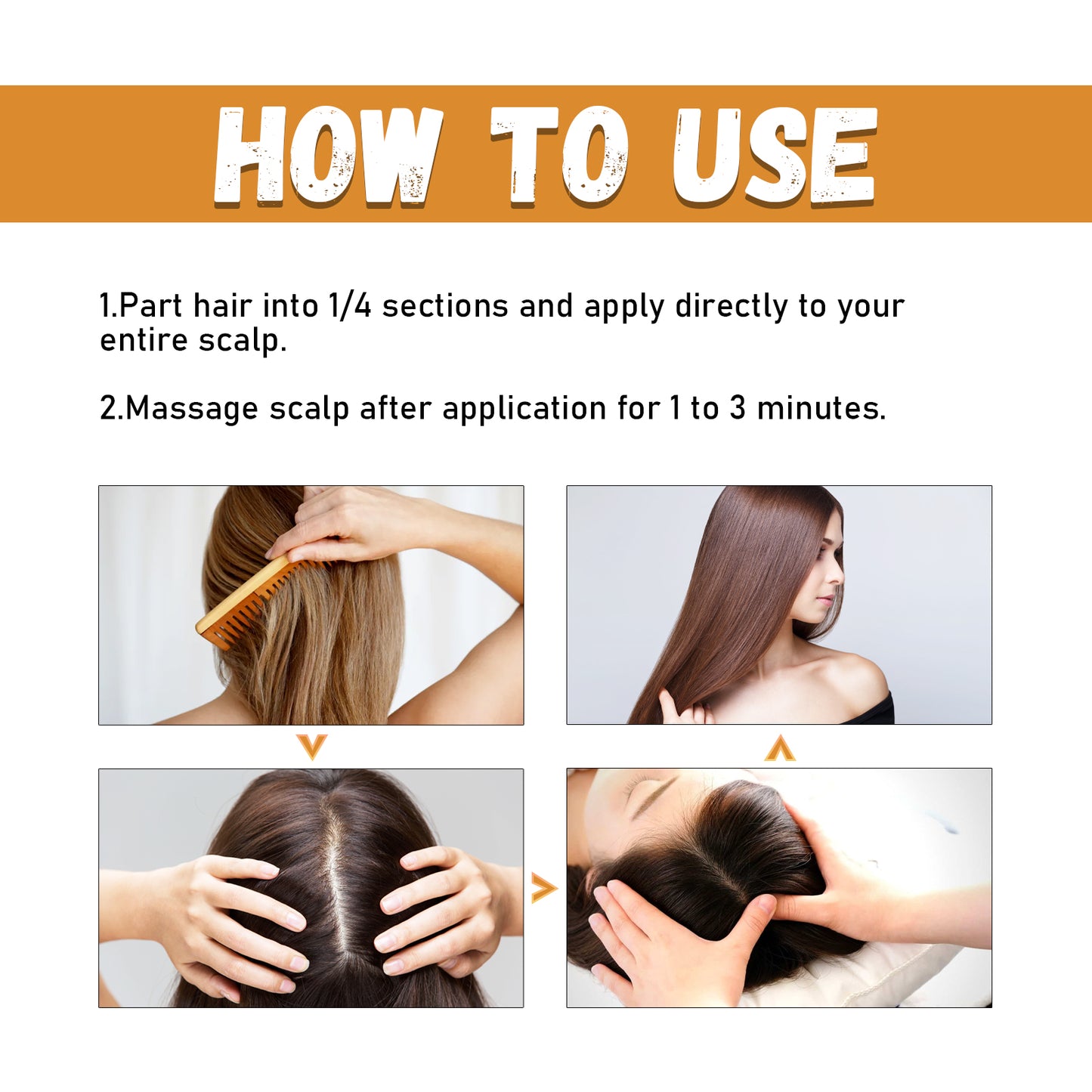Herb Thickening Hair Oil, Repairing Dry Hair, Moisturizing And Smoothing Hair And Hair Conditioning Oil