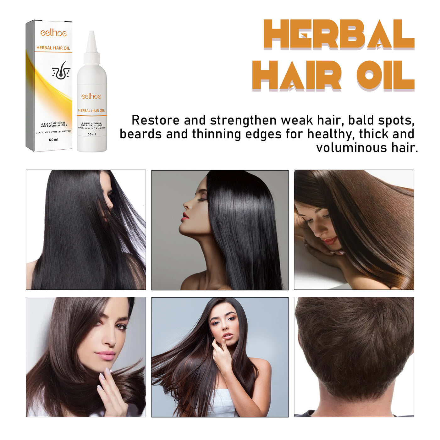 Herb Thickening Hair Oil