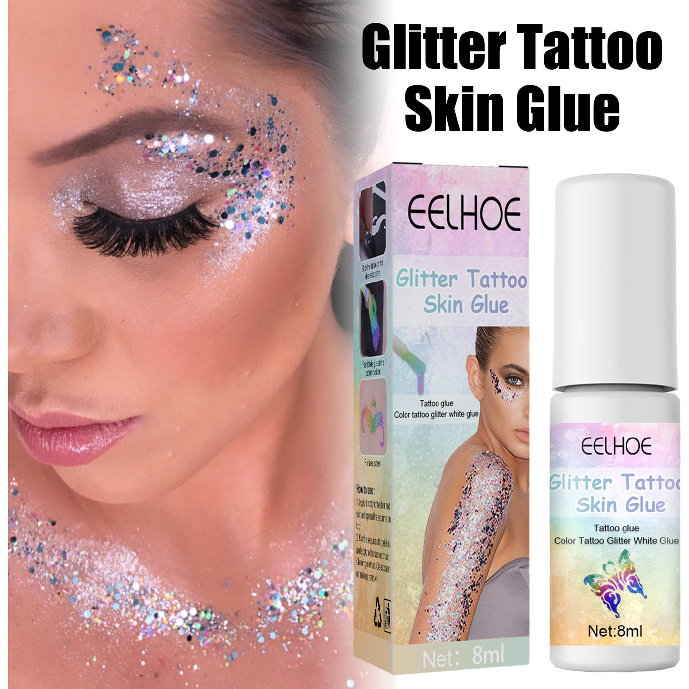 Flash Tattoo Skin Glue