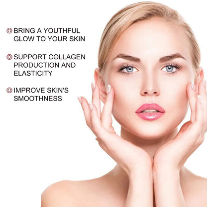 Peptide Face Serum, Fade Out Fine Lines On Your Forehead Skin Moist Hydrating Anti-Aging Essence