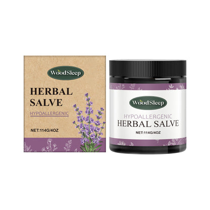 WoodSleep Herbal Soothing Balm Herbal Formula Topical Balm Massage Easy Absorption Moisturizing Soothing Moisturizing Balm