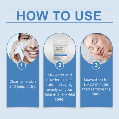 Hoygi Hydrating Facial Mask, With Hyaluronic Acid Nourishes Skin, Firming, Hydrating, Hydrating And Brightening Care Mask