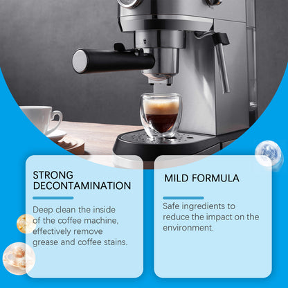 Coffee Machine Cleaning Sheet, Coffee Machine Stain And Scale Cleaning And Renovation Special Cleaning Sheet
