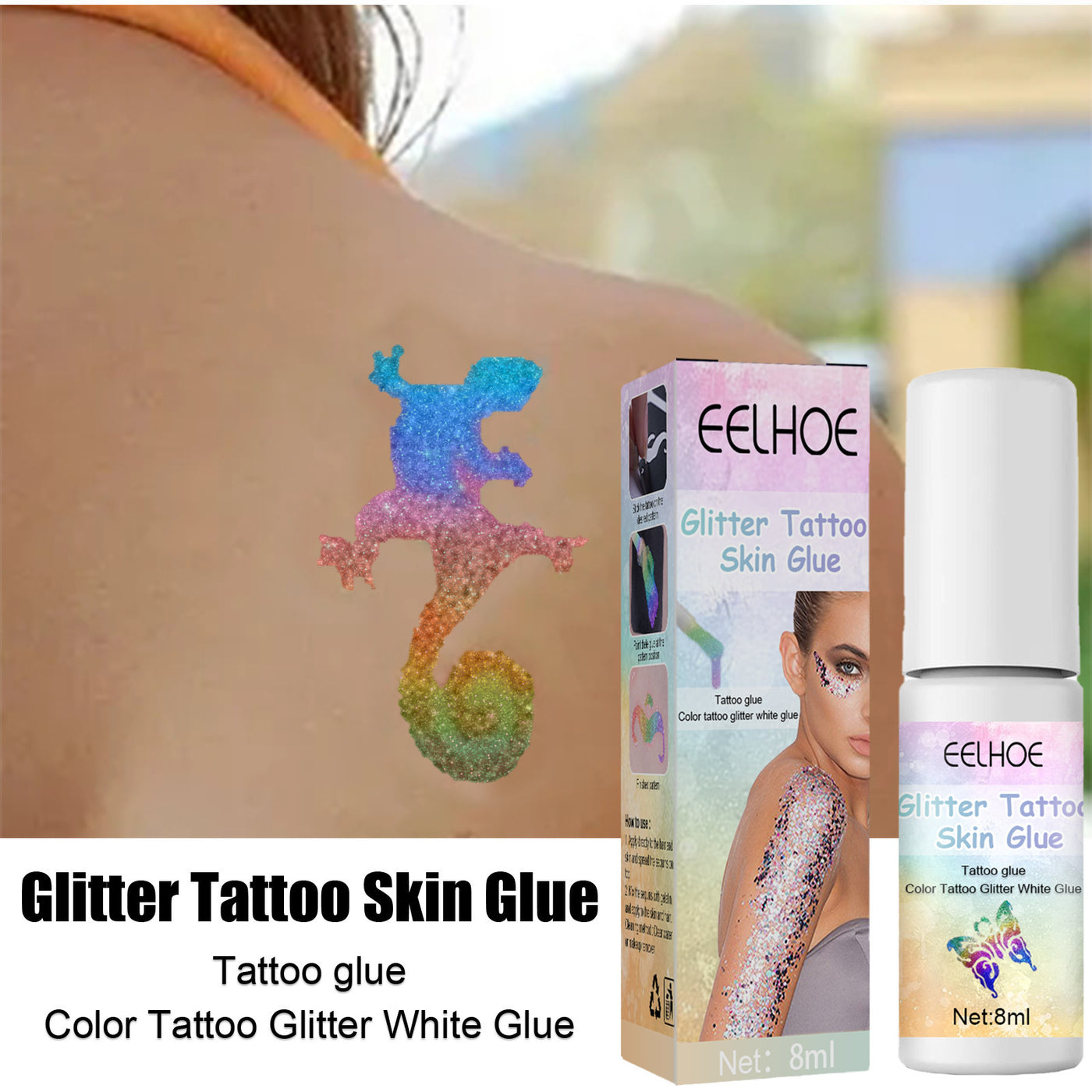 Flash Tattoo Skin Glue
