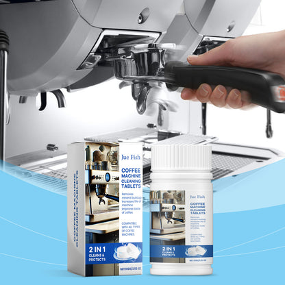 Coffee Machine Cleaning Sheet, Clean Coffee Machine Filter To Remove Dirt Stains Maintenance Refurbished Cleaning Sheet